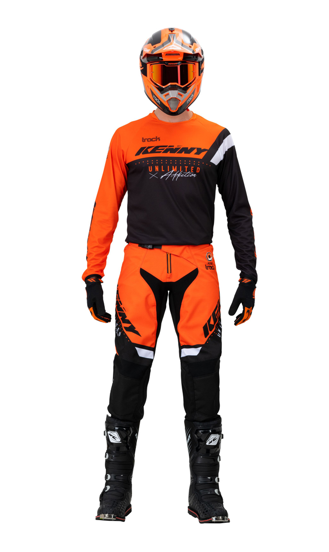 TENUE KENNY Track Focus Noir/Orange